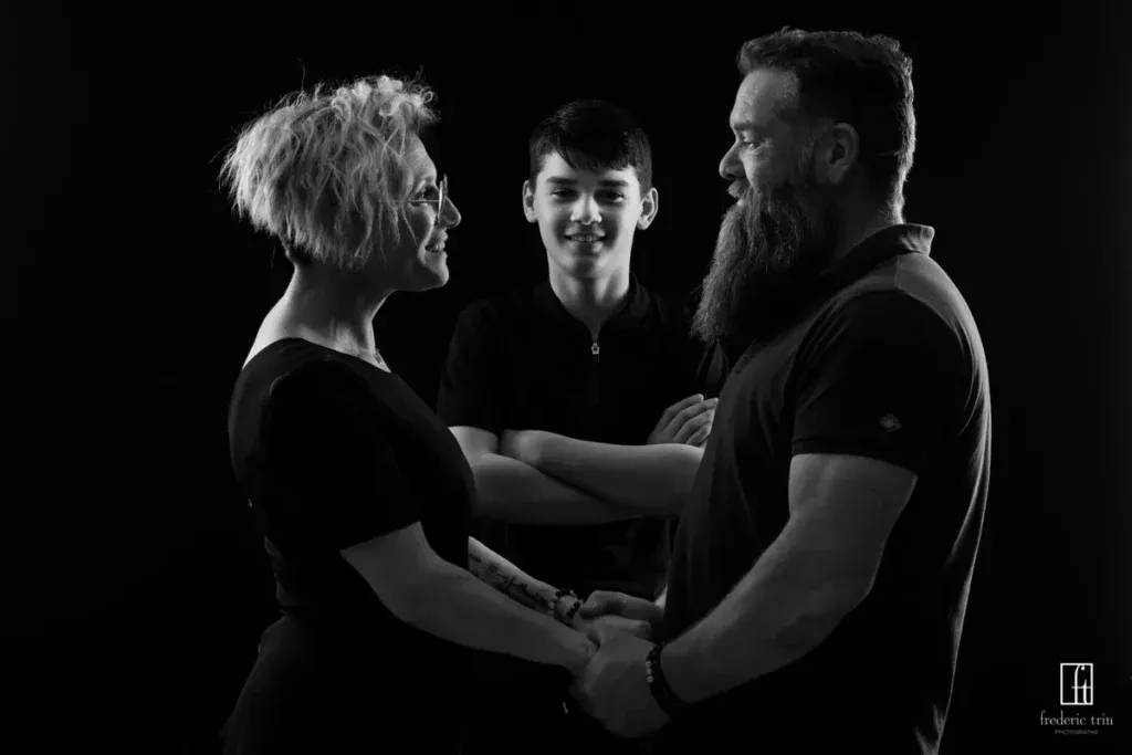 Séance photo famille en studio à Bourg-de-Péage - Frédéric Trin photographe