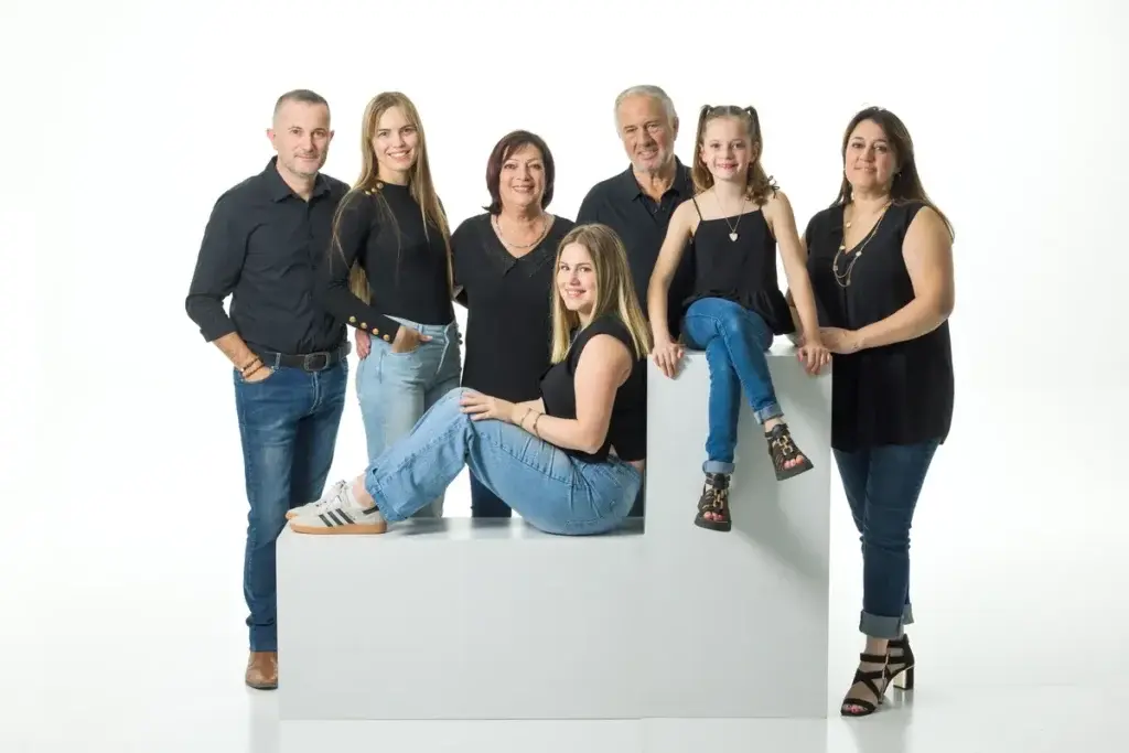 Séance photo famille en studio à Chabeuil - Frédéric Trin photographe