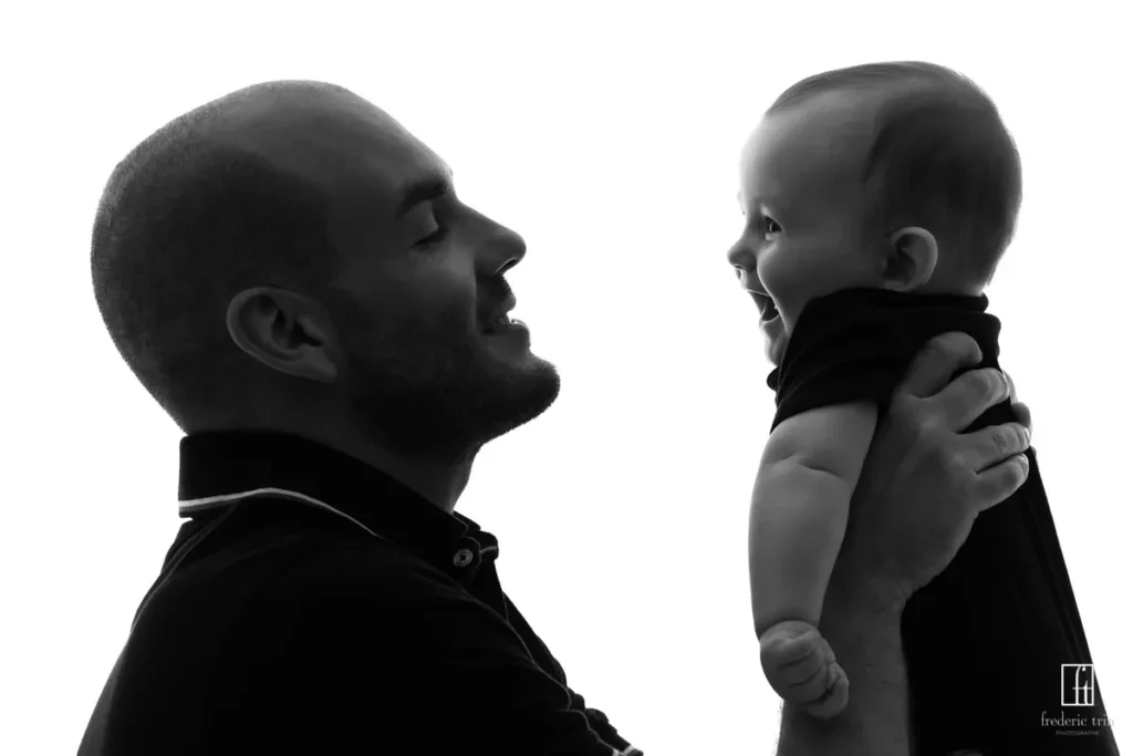 Séance photo naissance en studio à Romans-sur-Isère - Frédéric Trin photographe